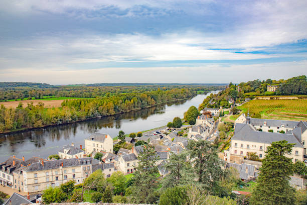 Chinon la vienne et le chateau
