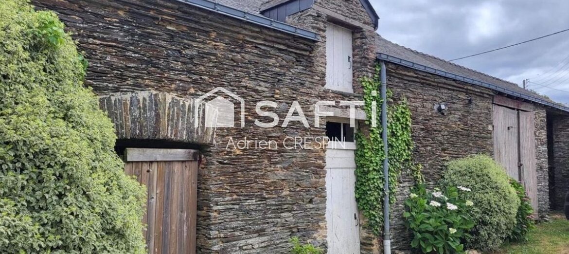 Moulin - Presbytère à vendre à Saint-Sulpice-des-Landes (35390) — Ille-et-Vilaine – 167 m²