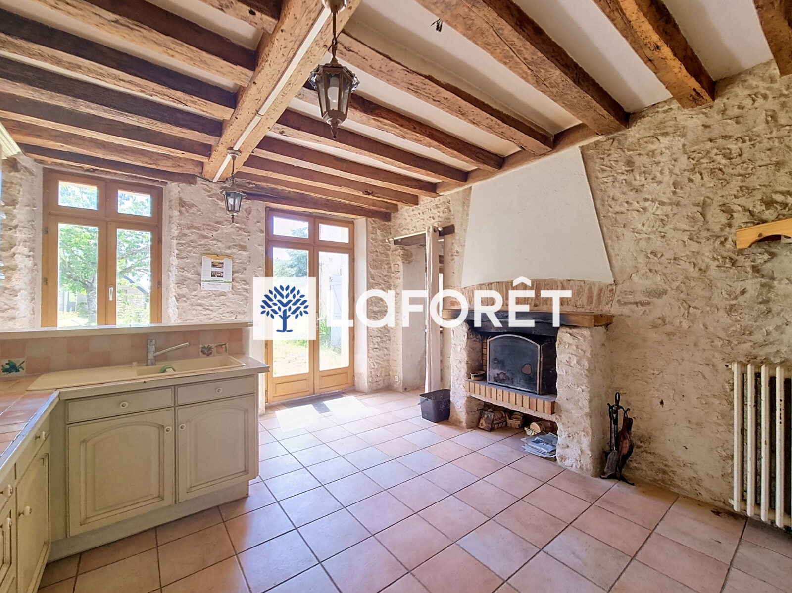 Maison en pierre à vendre à Chenoise-Cucharmoy (77160) — Seine-et-Marne – 106 m² – 2 ch.