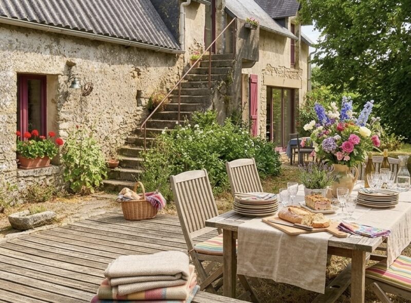 LA BAULE – Charme de la pierre & fort potentiel – Longère avec jardin sans vis à vis