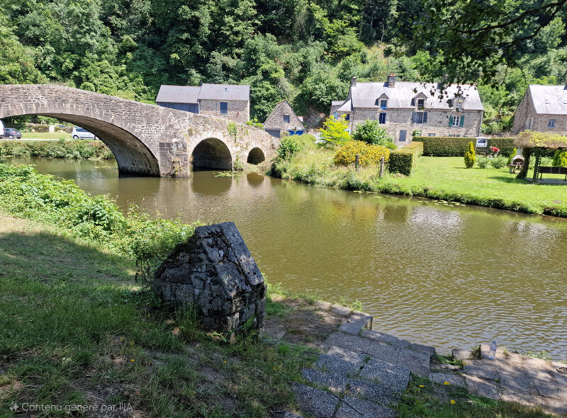A Dinan, Coup de coeur au bord de l&rsquo;eau,