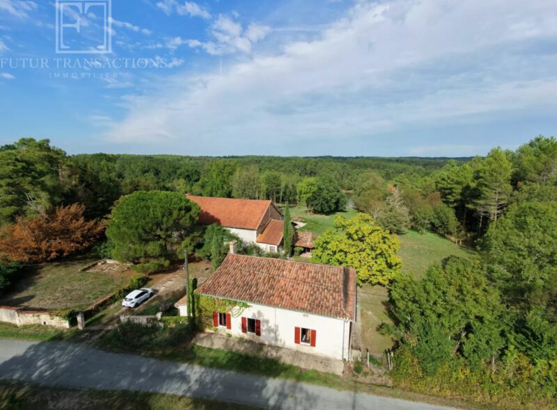 Propriété avec étangs sur 35 ha