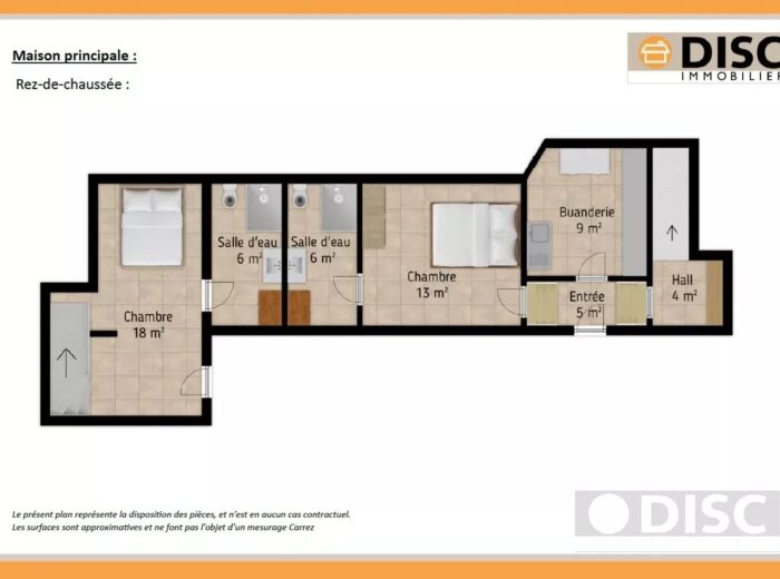 Propriété de charme avec piscine, jacuzzi et 7 hectares dans un… – Maison ancienne rénovée à Varen
