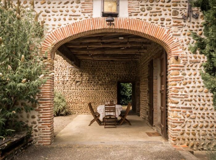 Maison de village en pierre du 19 siècle – Maison ancienne à Caixon