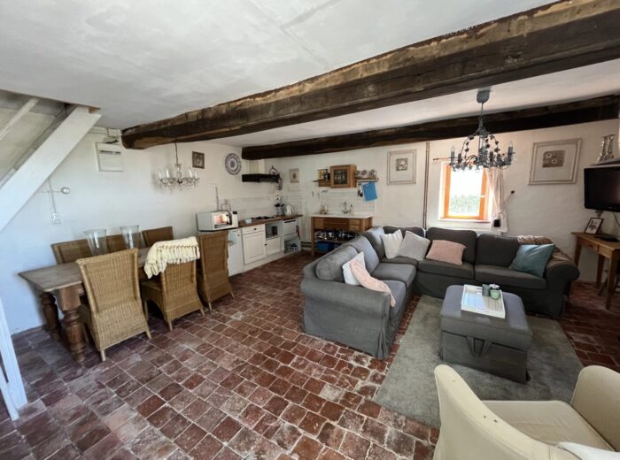 Ensemble immobilier avec gîte indépendant. piscine et vue dégagée –… – Maison ancienne à Saint-Péreuse