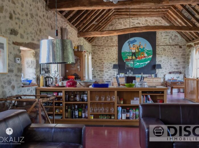 Magnifique propriété avec maison d’amis, piscine, maison annexe et… – Maison ancienne à Saint-André-de-Najac