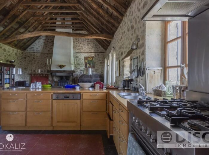 Magnifique propriété avec maison d’amis, piscine, maison annexe et… – Maison ancienne à Saint-André-de-Najac