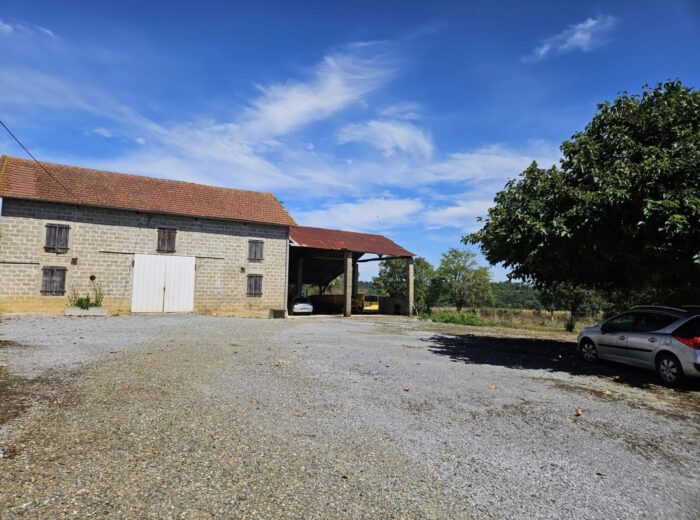 Ferme moderne avec une seconde maison à rénover – Maison à rénover à Viella