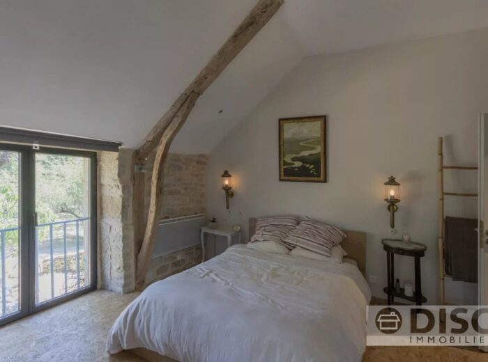 Belle maison en pierre mêlant charme et modernité avec terrain… – Maison en pierre à Caylus