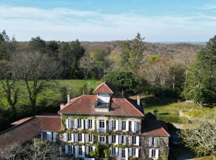 Château avec piscine à Miélan – Château à Miélan