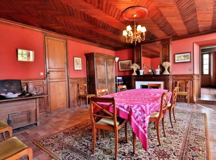 Domaine d&rsquo;exception adossée à une forêt protégée. – Château à Miélan