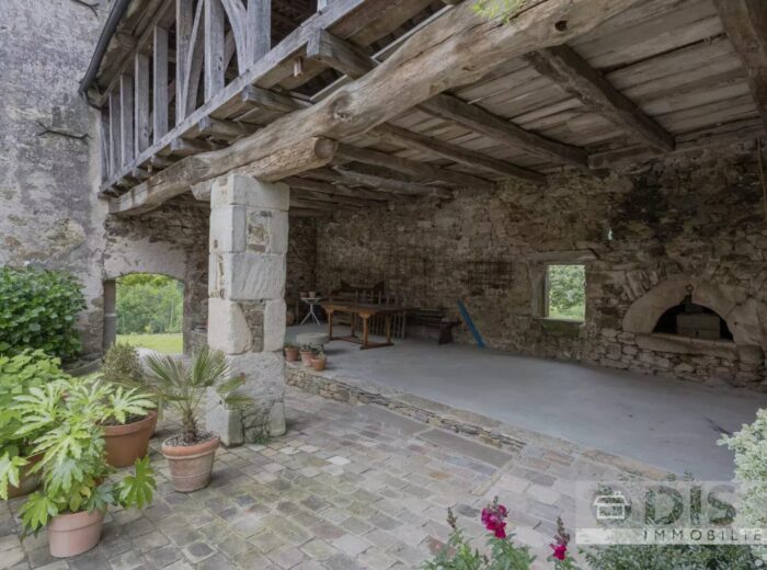 Magnifique propriété en bordure du village de Najac, offrant de… – Château à Najac