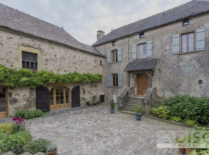 Magnifique propriété en bordure du village de Najac, offrant de… – Château à Najac