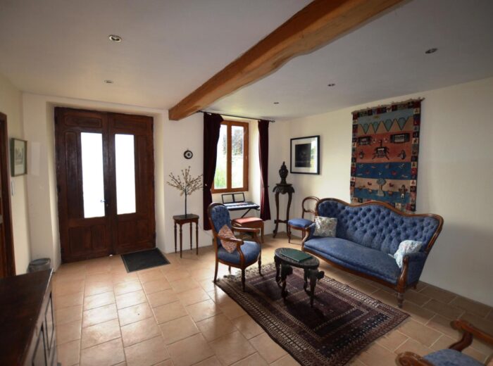 Très belle propriété au calme avec vues magnifiques, 2 maisons (fort… – Maison ancienne à MONTESQUIOU