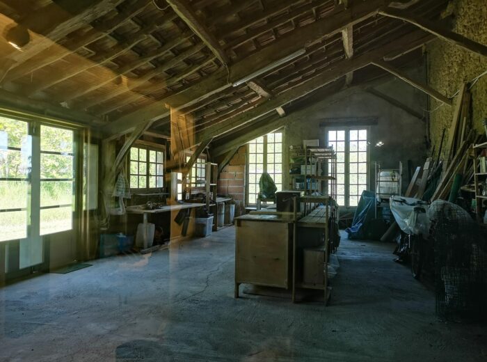 A vendre secteur d&rsquo;Auch: Sur une crête, maison gasconne avec… – Maison ancienne à BARRAN