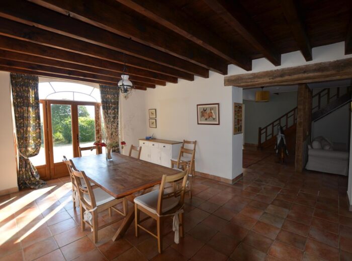 A vendre, Gers : Belle maison gasconne sur terrain avec prairies de… – Maison ancienne à Vic-Fezensac