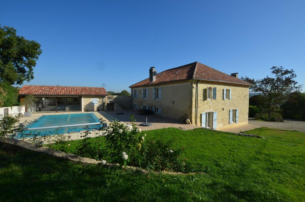 A vendre, Gers : Belle maison gasconne sur terrain avec prairies de… – Maison ancienne à Vic-Fezensac