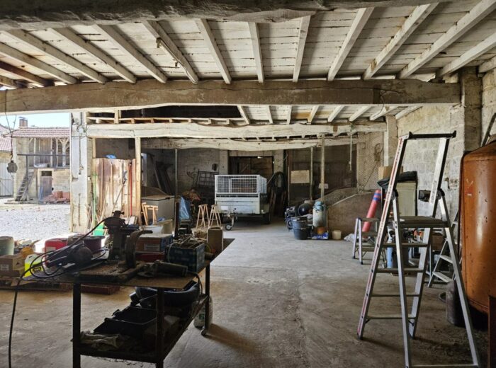 Ferme moderne avec une seconde maison à rénover – Maison à rénover à Viella