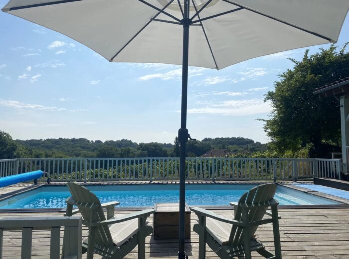 Maison de caractère, 4/5 chambres, 2503m² de terrain avec piscine – Maison de maître à Madiran