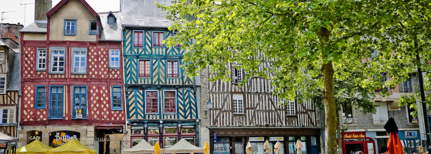 Place Sainte Anne à Rennes.